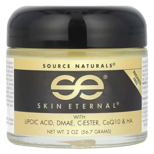 Ночной крем для лица, Skin Eternal Cream, Source Naturals, 56.7 г