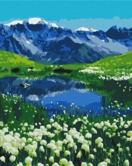 Картина за номерами Альпійські луги  Brushme 48x60