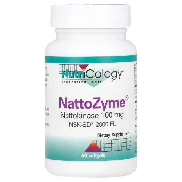 Наттокіназа Nutricology (NattoZyme) 100 мг 60 капсул
