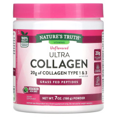 Ультра колаген Nature's Truth (Ultra Collagen) порошок без смаку 198 г