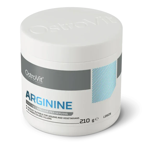 Аргінін Ostrovit L-Arginine 3000 мг лимон 210 г
