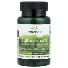 Сульфорафан Swanson (Sulforaphane) 400 мкг 60 капсул
