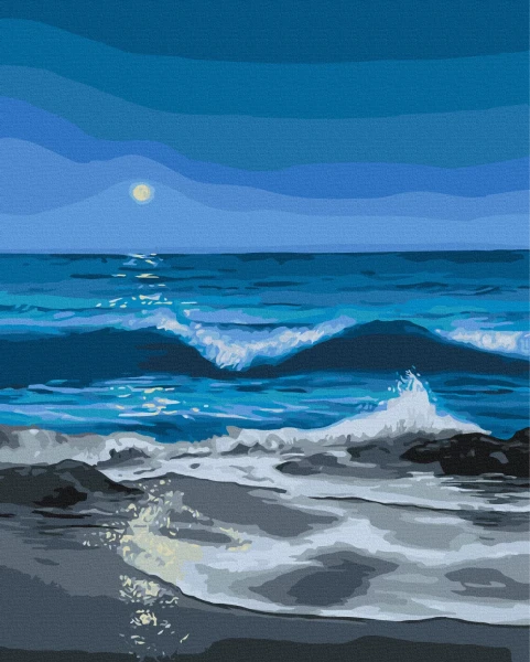 Картина за номерами Бузковий вечір © Інна Шевякова 40x50 Brushme