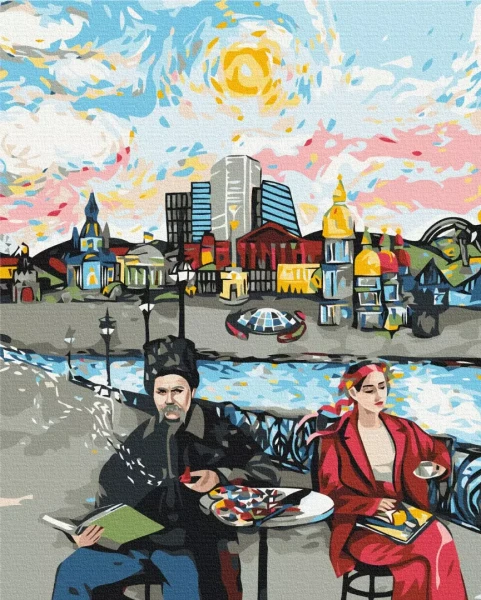 Картина за номерами Художній променад © Viktoriya Kovalenko 40x50 Brushme
