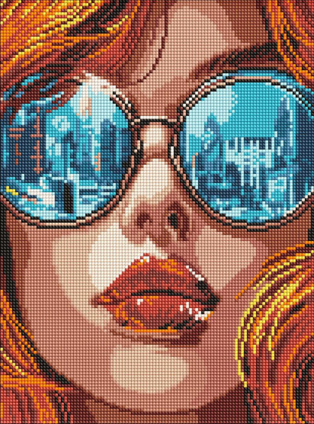 Алмазна мозаїка/вишивка Лондонський пейзаж 30x40 Ideyka