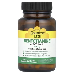 Бенфотіамін з коензимним В1(Benfotiamine) 150 мг 60 капсул