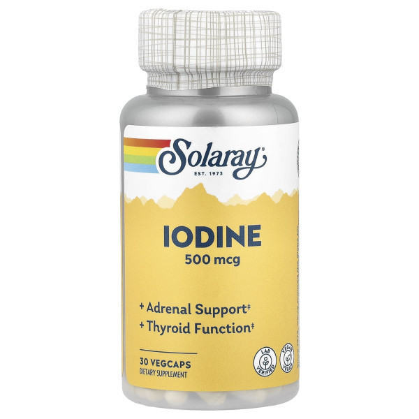 Йод (Iodine) 500 мкг 30 капсул
