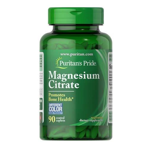 Цитрат магния 400 мг Puritan's Pride (Magnesium Citrate) 90 таблеток