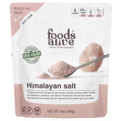 Гімалайська сіль Foods Alive (Himalayan Salt) 454 г