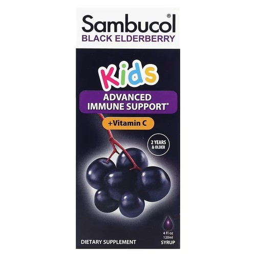 Чорна бузина для дітей Sambucol (Black Elderberry) 120 мл