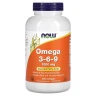 Омега-3-6-9 NOW Foods 1000 мг (Omega 3-6-9) 250 капсул