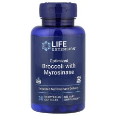 Брокколі з мірозиназою Life Extension (Optimized Broccoli with Myrosinase) 30 капсул