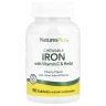 Залізо з вітаміном С (Iron with Vitamin C) 90 жувальних таблеток зі смаком вишні