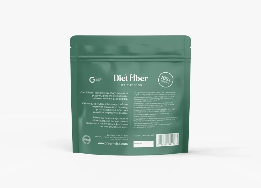 Клітковина Diet Fiber Грін-Віза 300 г