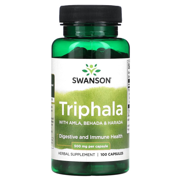 Трифала (Triphala) 500 мг 100 капсул