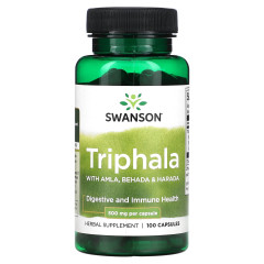 Трифала (Triphala) 500 мг 100 капсул