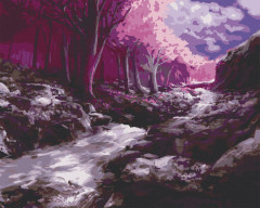 Картина за номерами Фантастичний ліс 40x50 см Art Craft