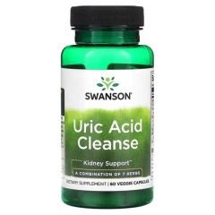 Средство для очищения организма от мочевой кислоты Swanson (Uric Acid Cleanse) 60 капсул