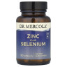Цинк плюс селен Dr. Mercola (Zinc Plus Selenium) 90 капсул