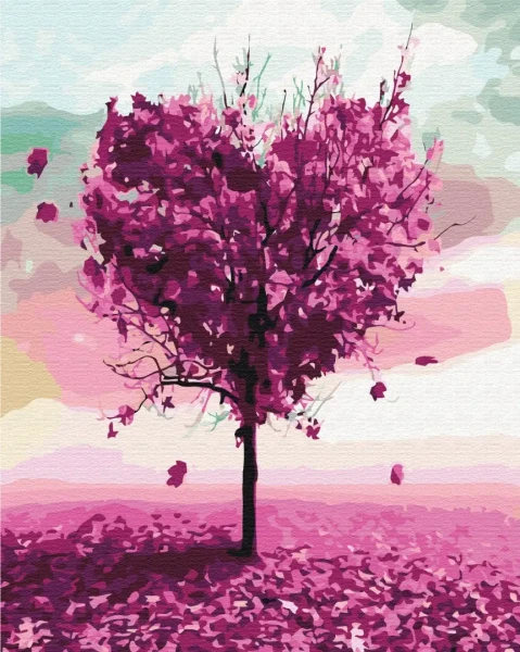 Картина за номерами Дерево кохання  Brushme 40x50