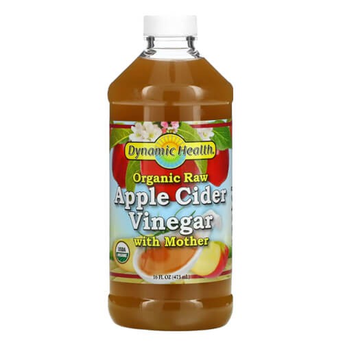 Яблучний оцет Dynamic Health Laboratories (Apple Cider Vinegar) 473 мл