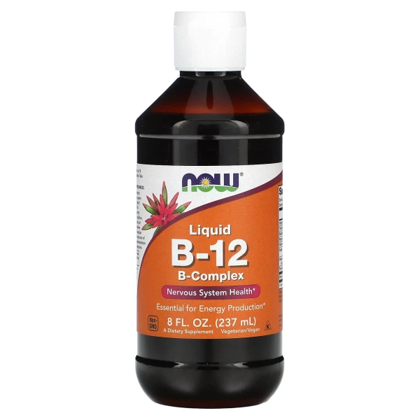 Жидкий витамин B12 NOW Foods (Liquid B-12) 237 мл