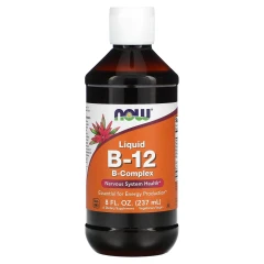Рідкий вітамін B12 NOW Foods (Liquid B-12) 237 мл
