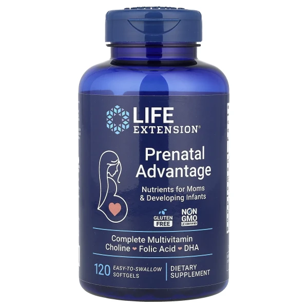 Life Extension, добавка для підтримки під час вагітності, 120 капсул, які легко ковтати