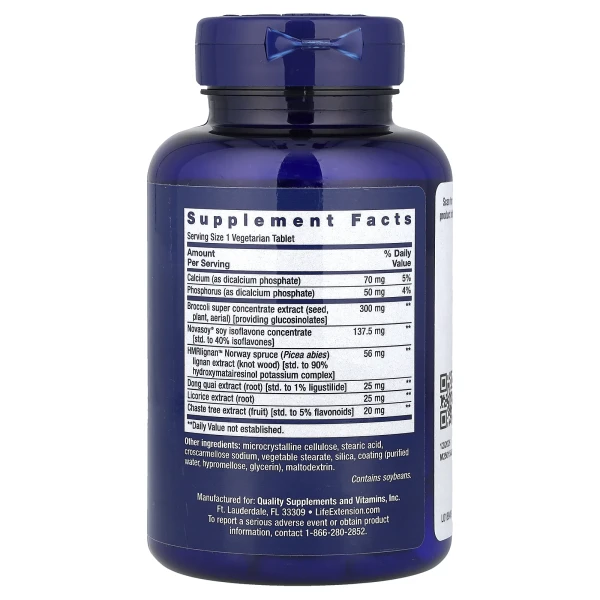 Естроген рослинний для жінок Life Extension (Estrogen for women) 30 таблеток
