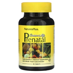 Мультивітаміни для вагітних Nature's Plus (Source of Life Prenatal) 90 таблеток