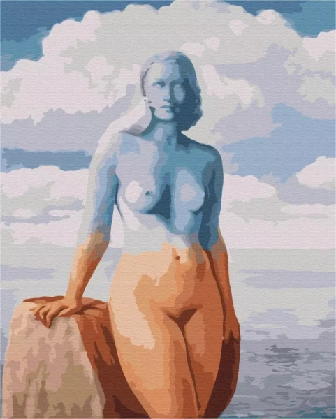 Картина за номерами "Чорна магія" Рене Магрітт 48x60 Brushme