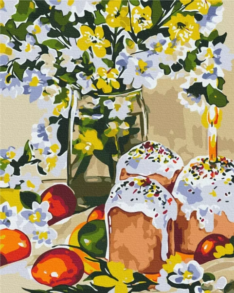Преміум картина за номерами Спогади з дитинства © Каріна Зіміна 40x50 Brushme