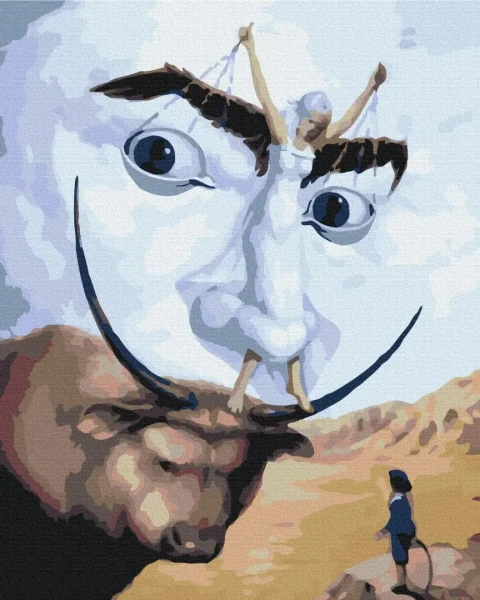Картина за номерами Абстракція Далі  Brushme 48x60