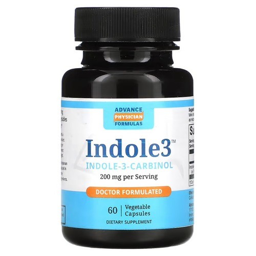 Індол-3-карбінол 200 мг Advance Physician Formulas (Indole-3-Carbinol) 60 капсул