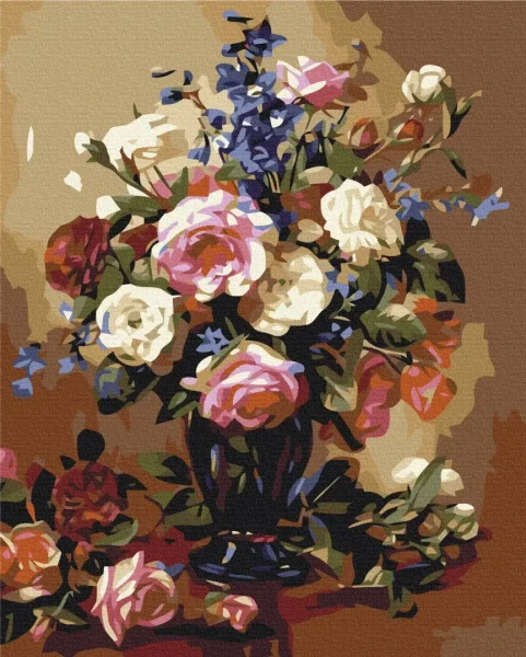 Картина за номерами Вишуканий букет  Brushme 48x60