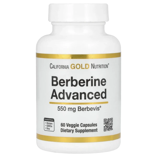 Берберин (Berberine Advanced) 550 мг 60 капсул