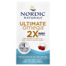 Рыбий жир мини со вкусом клубники Nordic Naturals (Ultimate Omega 2X) 1120 мг 60 капсул
