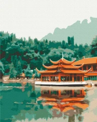 Картина по номерам Восточное спокойствие 40x50 Brushme