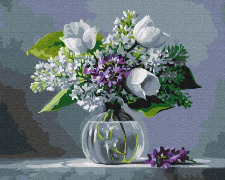 Картина за номерами Весняні радощі  Brushme 48x60