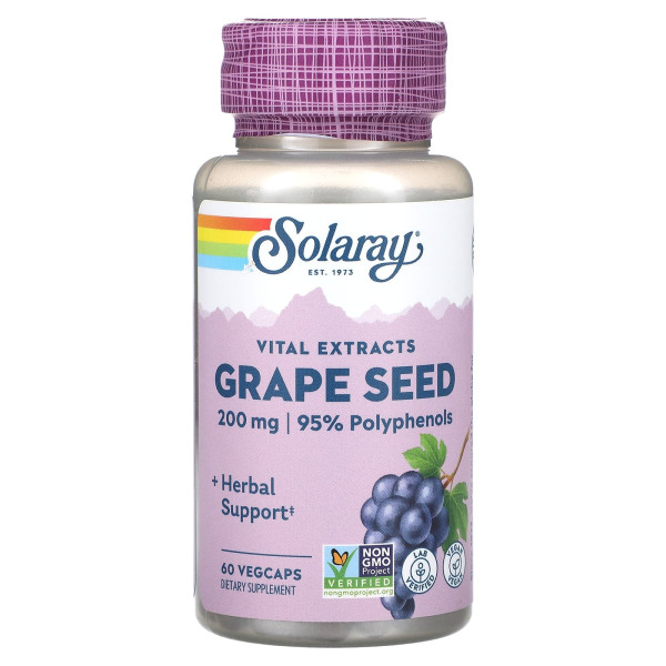 Екстракт виноградних кісточок (Grape seed) 60 капсул