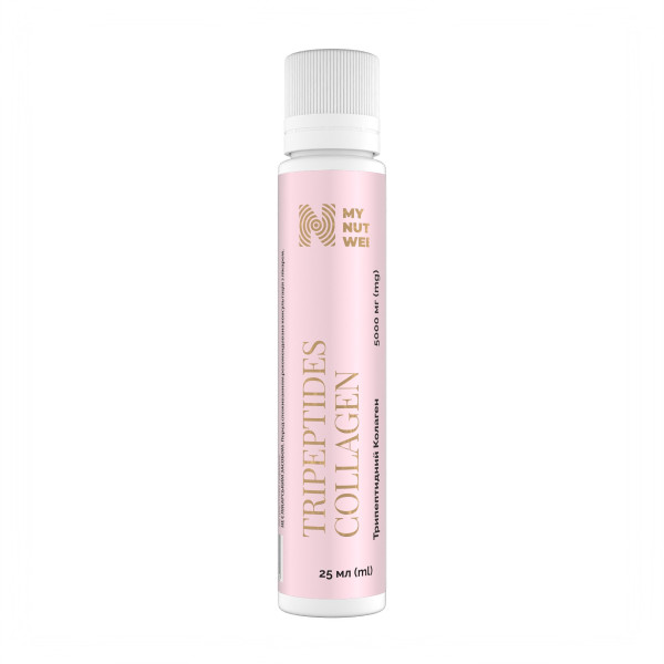 Трипептидный коллаген, Tripeptides Collagen, My Nutri Week, 1 флакон (25 мл)