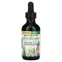 Концентрат хлорофілу Herbs Etc. (ChlorOxygen) 59 мл зі смаком м'яти