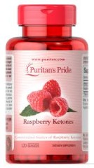 Кетони малини Puritan's Pride (Raspberry Ketones) 100 мг 120 капсул