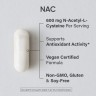 N-ацетил-цистеин 600 мг Sports Research (NAC N-Acetyl-Cysteine) 90 вегетарианских капсул