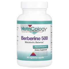 Берберин Nutricology (Berberine) 500 мг 90 капсул