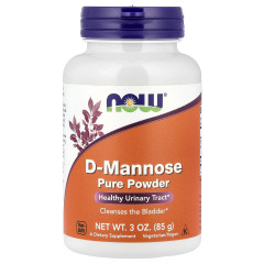 Порошок Д-манноза Now Foods (D-Mannose) 85 г