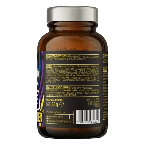 Braintus Thunder Ostrovit 90 капсул