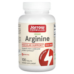 Аргінін Jarrow Formulas (Arginine) 1000 мг 100 таблеток