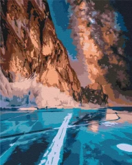 Картина за номерами Північна краса  Brushme 48x60