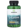 L-лізин Swanson (Free-Form L-Lysine) 500 мг 100 капсул